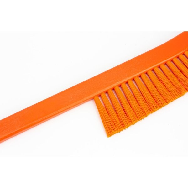 0.5 in W Radiator Style Brush, Orange, Polypropylene