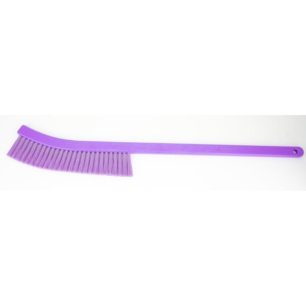 0.5 in W Radiator Style Brush, Purple, Polypropylene