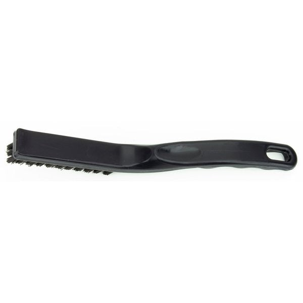 0.88 in W Detail Brush, Black, Polypropylene