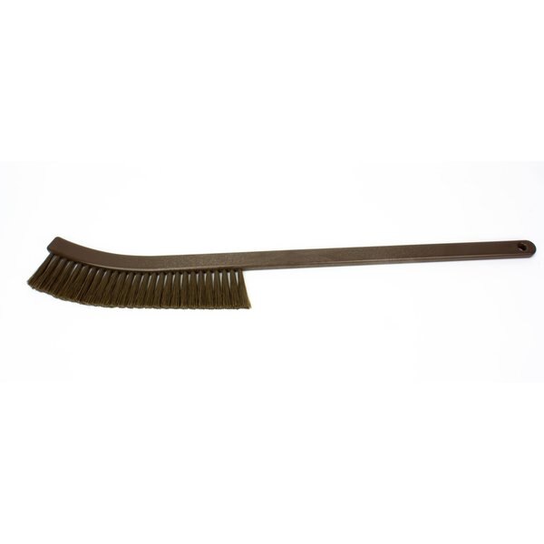 0.5 in W Radiator Style Brush, Brown, Polypropylene