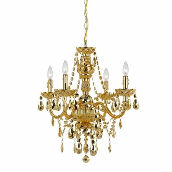 Naples Four Light Mini Chandelier