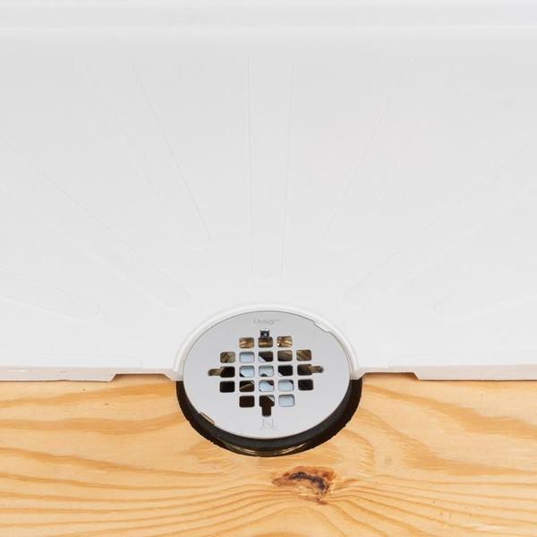 Shower Drain, 140 Series Brass, No Calk