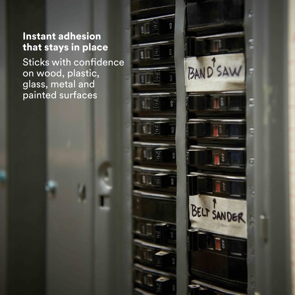 Masking Tape, Tan, Rubber, 31/64