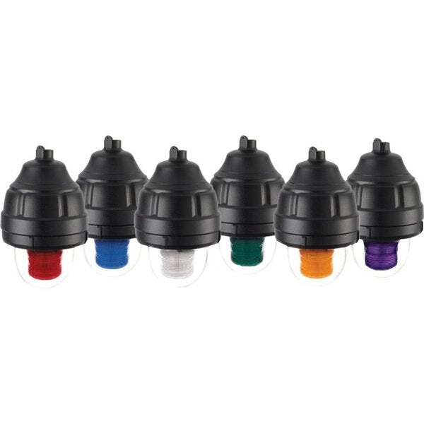 Warning Light, Amber, LED, 24VAC/DC