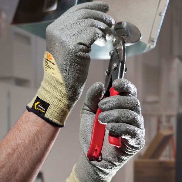Cut Resistant Coated Gloves, 2 Cut Level, Polyurethane, S, 24PK