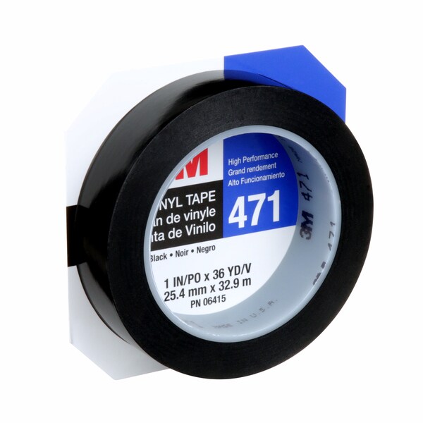 VnylTp471Blck, 1nx36yd, 36ndvd, PK6