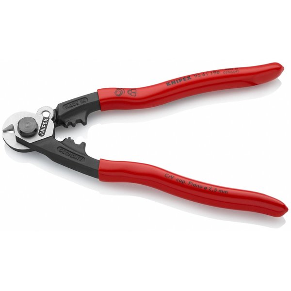 Wire Rope Cutter, Center Cut, 7 1/2 in