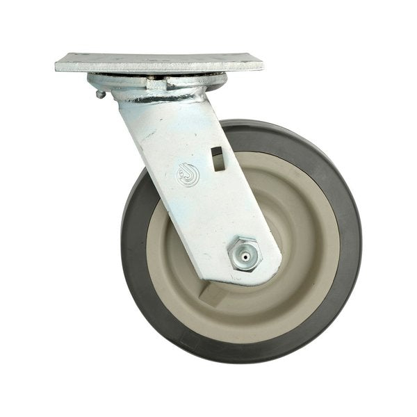 Caster, Brake, Polyurethane, 8 In, Ea