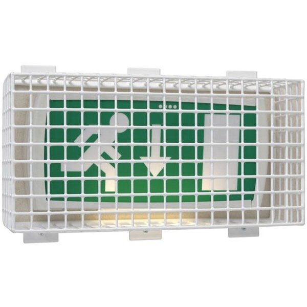 Emergency Lighting Cage, Back: Open
