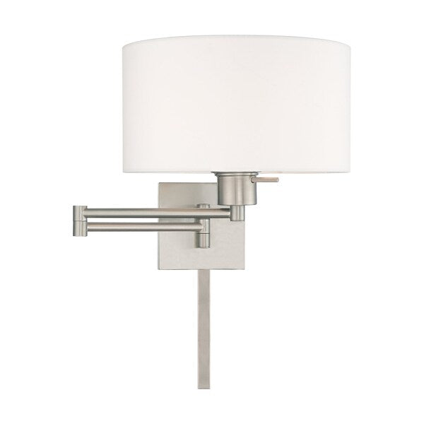 Swing Arm Wall Lamps 1 Light Brushed Nic