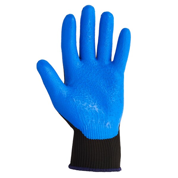 Coated Gloves, Foam Nitrile, XL, Black, PR