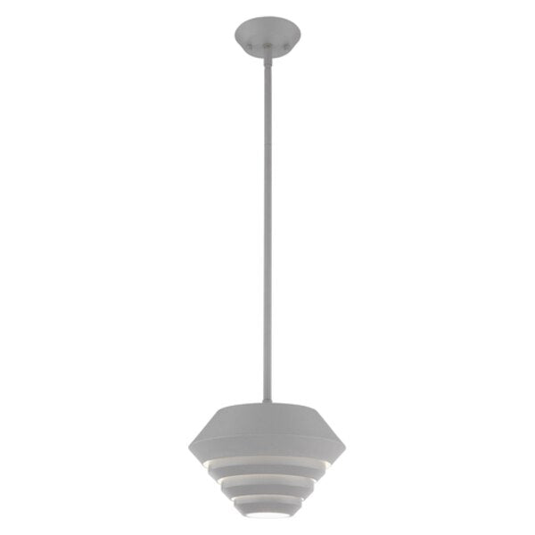Amsterdam 1 Light Nordic Gray Mini Pendant