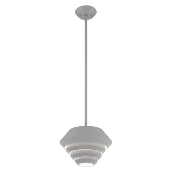 Amsterdam 1 Light Nordic Gray Mini Pendant