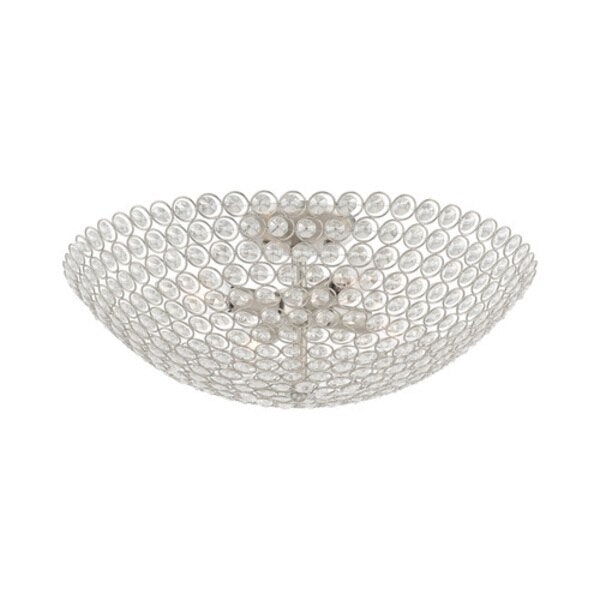 Cassandra 4 Light Brushed Nickel Ceiling