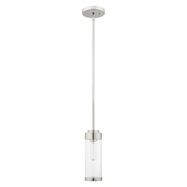 Hillcrest 1 Light Polished Chrome Mini Pendant