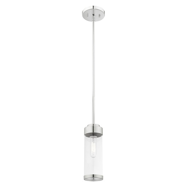 Hillcrest 1 Light Polished Chrome Mini Pendant