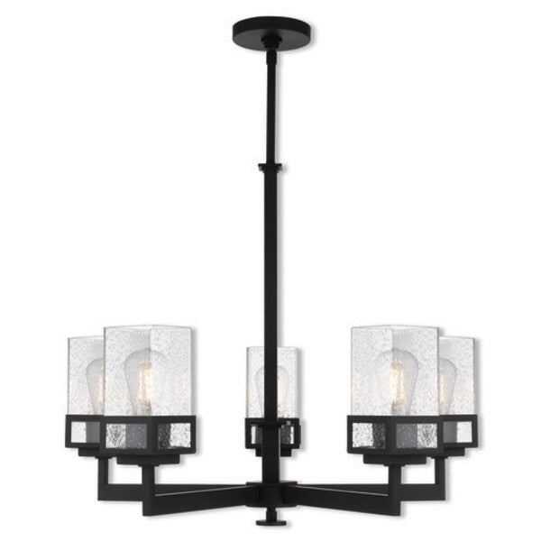 Harding 5 Light Bronze Chandelier