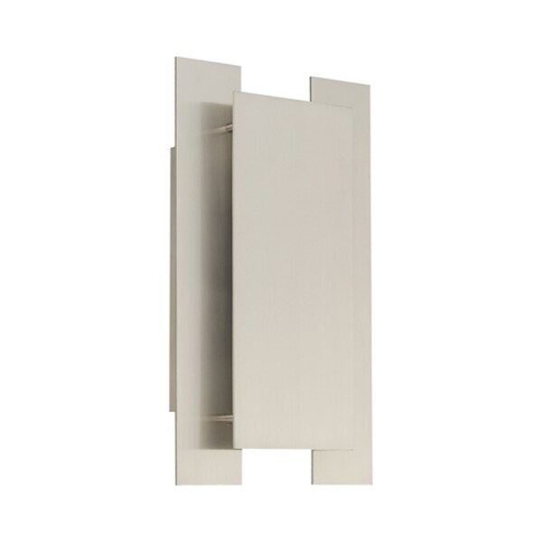 Varick 2 Light Brushed Nickel ADA Wall Sconce