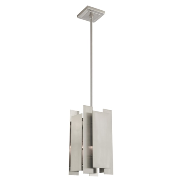 Varick 1 Light Brushed Nickel Mini Penda
