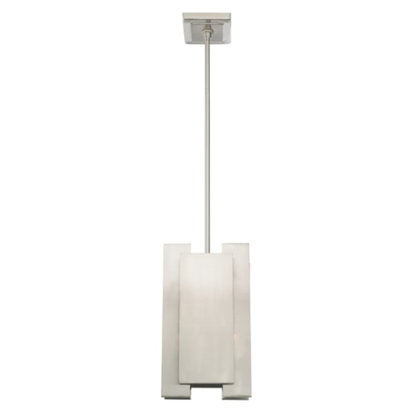 Varick 1 Light Brushed Nickel Mini Penda