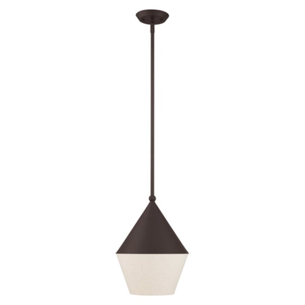 Stockholm 1 Light Bronze Mini Pendant