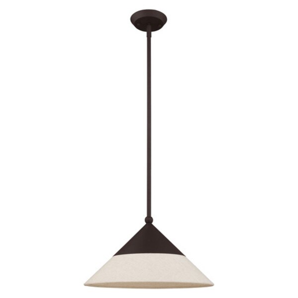 Stockholm 1 Light Bronze Mini Pendant
