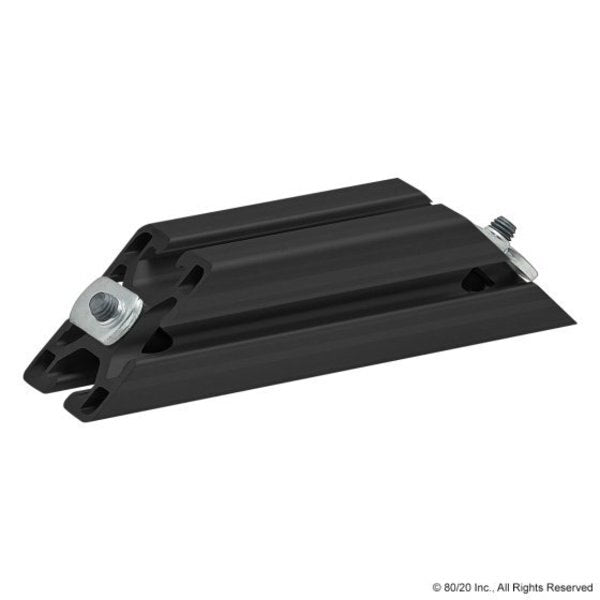 Support 45deg. 4040-Lite-Black X 160mm