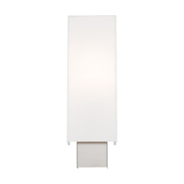 Clark 1 Light Brushed Nickel ADA Wall Sc