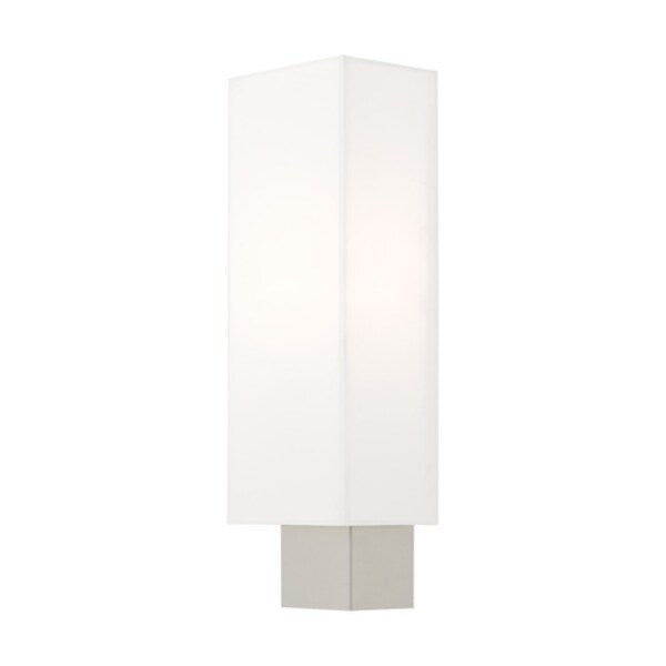 Clark 1 Light Brushed Nickel ADA Wall Sc