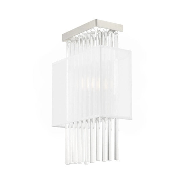 Alexis 1 Light Brushed Nickel ADA Wall Sconce