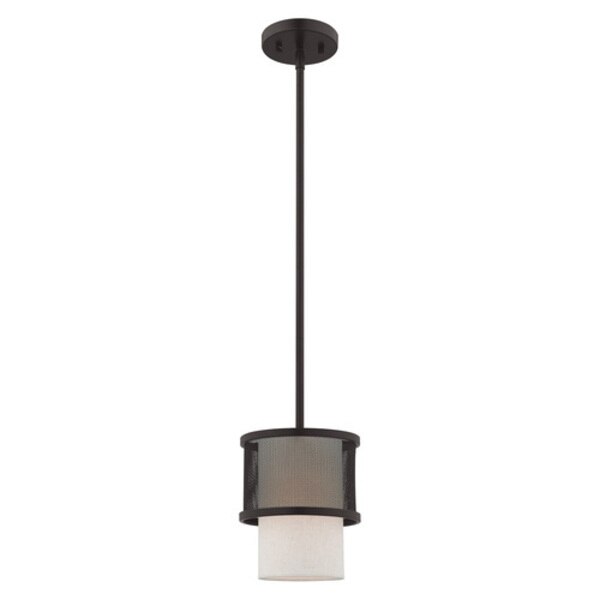 Braddock 1 Light Bronze Mini Pendant