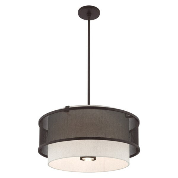 Braddock 4 Light Bronze Pendant Chandeli