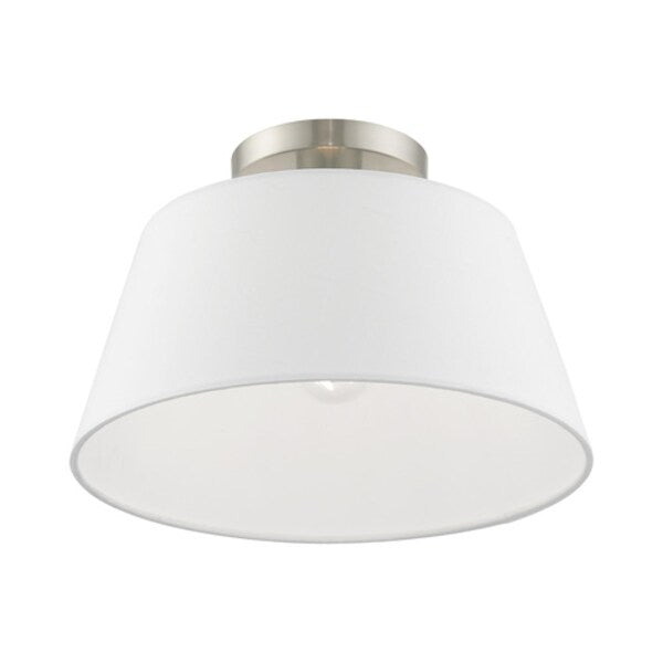 Belclaire 1 Light Brushed Nickel Ceiling