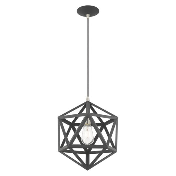 Geometric Shade Mini Pendants 1 Light Scandinavian Gray Mini Pendant