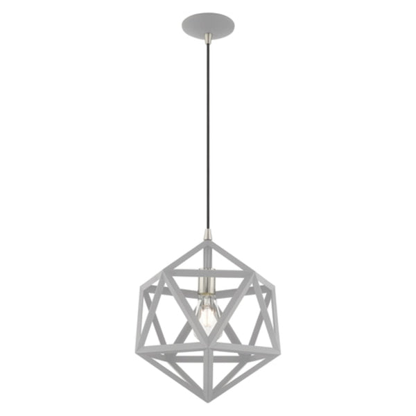 Geometric Shade Mini Pendants 1 Light Nordic Gray Mini Pendant