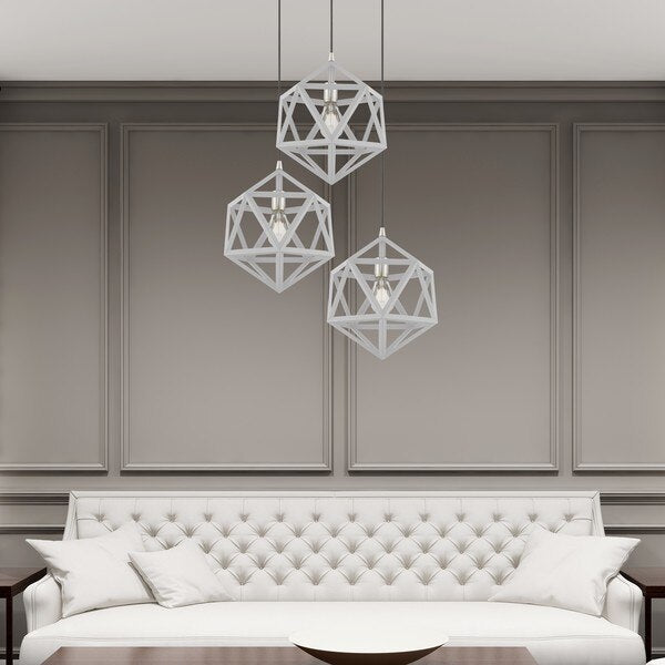 Geometric Shade Mini Pendants 1 Light Nordic Gray Mini Pendant