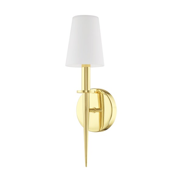 Witten 1 Light Polished Brass ADA Wall Sconce