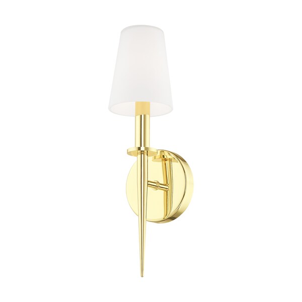 Witten 1 Light Polished Brass ADA Wall Sconce
