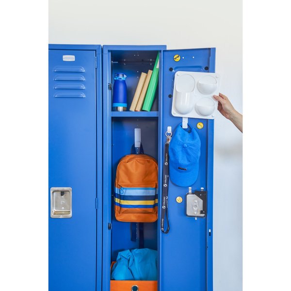 Reclosable Fastener, Disc, Rubber Adhesive, 3/4 in, Beige, 200 PK