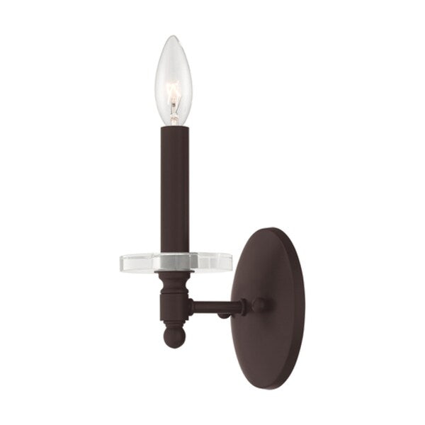 Bancroft 1 Light Bronze Wall Sconce