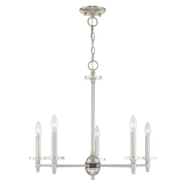 Bancroft 5 Light Brushed Nickel Chandelier