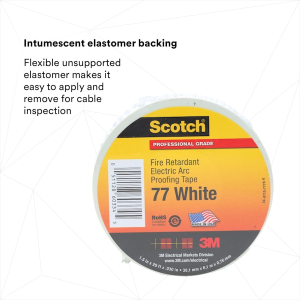 Electrical Arc Proofing Tape, 1-1/2
