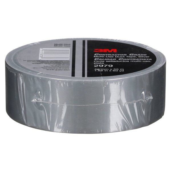 Duct Tape, Gray, 60 yd.L x 1-57/64 in.W