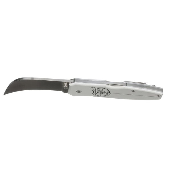 Lockback Knife 2-5/8-Inch Hawkbill Blade, Aluminum Handle