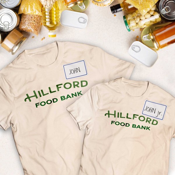 AveryÂ® White Adhesive Name Badges with Blue Border 5895, 2-1/3