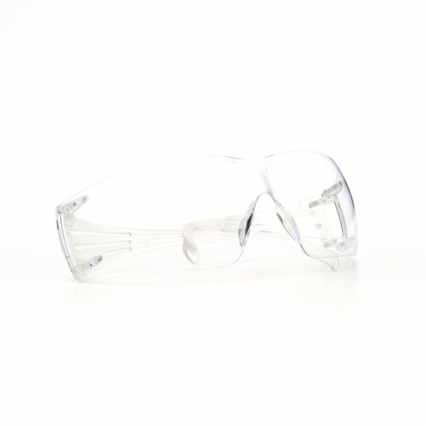 SecureFit Safety Glasses, 200 Series, Anti-Fog, Anti-Scratch, Frameless, Clear Arm, Clear Lens