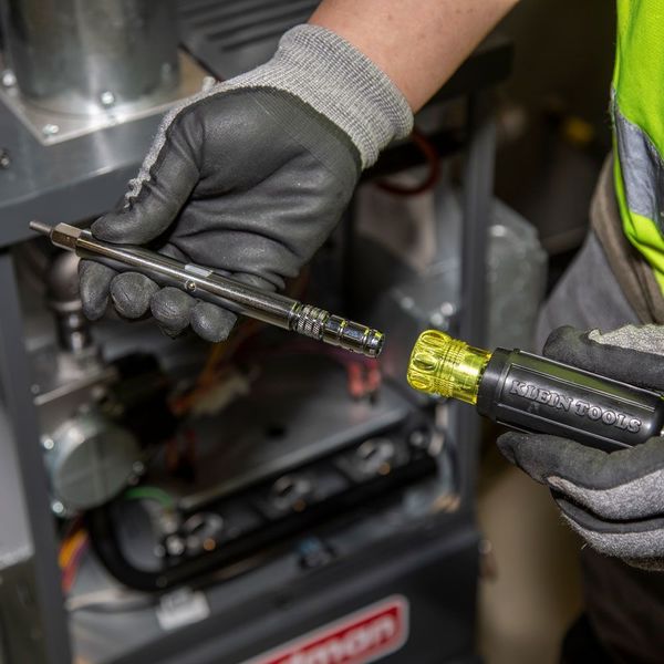 HVAC Slide Driveâ¢ Multi-Bit Screwdriver / Nut Driver, 8-in-1