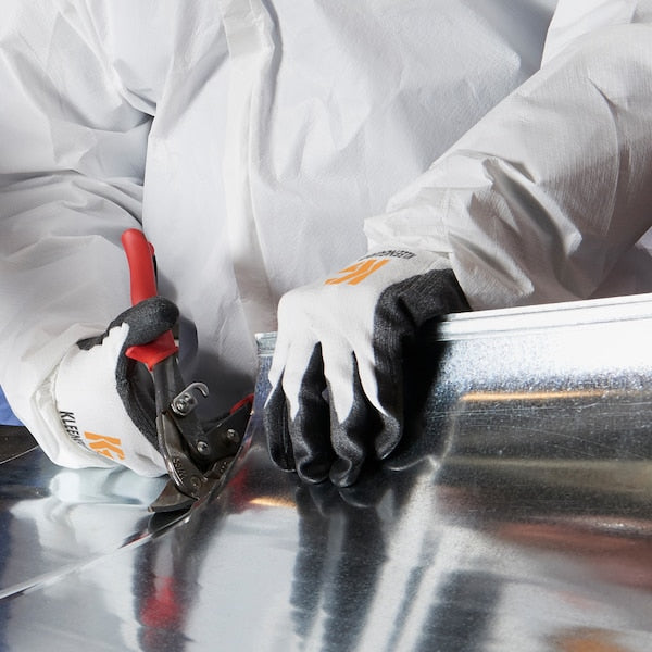 G60 Level 3 Economy Cut Resistant Gloves (38691), Black & White, XS, 12 Pairs / Bag