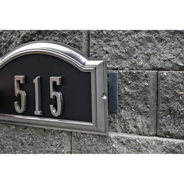 Reclosable Fastener Shapes, Rubber Adhesive, 4 in, 1 in Wd, Gray, 5 PK