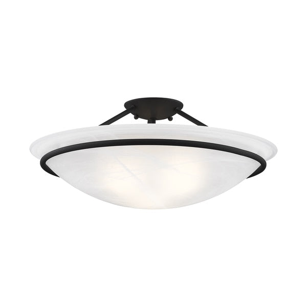 Newburgh 3 Light Black Ceiling Mount